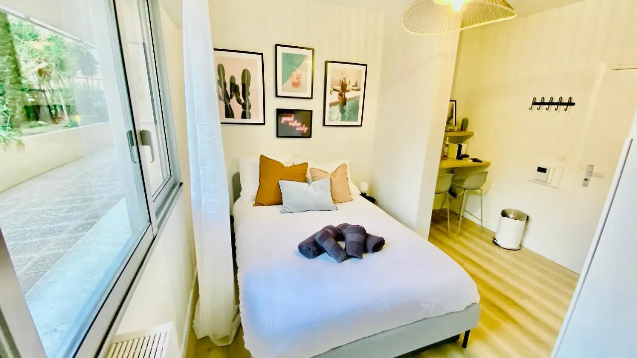 New Designer Studio Next To Casino Square With Ac & Internet Monte-Carlo Monaco